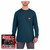 Milwaukee 4932493044 Long Sleeve Work T-Shirt, Blue (Size M)