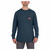 Milwaukee 4932493044 Long Sleeve Work T-Shirt, Blue (Size M)