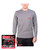 Milwaukee 4932493038 Long Sleeve Work T-Shirt, Grey (Size S)