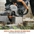 Evolution R260DCT-Li Twin 18V Cordless Brushless 260mm Disc Cutter with 4x 5.0Ah Batteries & Dual Port Fast Charger