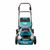 Makita DLM530Z 534mm Twin 18V LXT Brushless Lawn Mower with 4x 5.0Ah Batteries & Twin Fast Charger