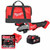 Milwaukee M18FSAGF125XPDB 18V Fuel 125mm Braking Angle Grinder Paddle Switch with 1x 5.0Ah Battery, Charger and Tool Bag