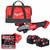 Milwaukee M18FSAGF125XPDB 18V Fuel 125mm Braking Angle Grinder Paddle Switch with 2x 5.0Ah Batteries, Charger and Tool Bag