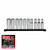 Milwaukee 4932501805 1/2" Drive Deep Metric Socket Set (10 Pieces)