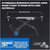 Evolution S355MCS Mitre Chop Saw Wheeled Stand with Powerlift Assist
