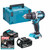 Makita DHP484Z 18V LXT Brushless Combi Drill with 1x 6.0Ah Battery, Charger and Makpac Carry Case