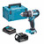 Makita DHP484Z 18V LXT Brushless Combi Drill with 1x 6.0Ah Battery, Charger and Makpac Carry Case