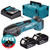 Makita DTM50Z 18V LXT Cordless Multi Tool with 2x 6.0Ah Batteries, Charger and Makpac Carry Case