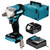 Makita DTW300Z LXT 18V Brushless 1/2" Impact Wrench with 1x 3.0Ah Battery, Charger and Makpac Carry Case