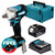 Makita DTW300Z LXT 18V Brushless 1/2" Impact Wrench with 1x 4.0Ah Battery, Charger and Makpac Carry Case