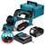 Makita DKP180Z LXT 18V Cordless 82mm Planer with 1x 4.0Ah Battery, Charger and Makpac Carry Case