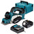 Makita DKP180Z LXT 18V Cordless 82mm Planer with 1x 4.0Ah Battery, Charger and Makpac Carry Case