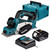Makita DKP180Z LXT 18V Cordless 82mm Planer with 1x 6.0Ah Battery, Charger and Makpac Carry Case