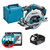 Makita DHS680Z LXT 18V Brushless 165mm Circular Saw with 1x 3.0Ah Battery, Charger and Makpac Carry Case