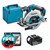 Makita DHS680Z LXT 18V Brushless 165mm Circular Saw with 1x 4.0Ah Battery, Charger and Makpac Carry Case