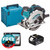 Makita DSS610Z LXT 18V Cordless 165mm Circular Saw with 1x 3.0Ah Battery, Charger and Makpac Carry Case