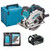 Makita DSS610Z LXT 18V Cordless 165mm Circular Saw with 1x 6.0Ah Battery, Charger and Makpac Carry Case