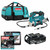 Makita DGP180Z LXT 18V Grease Gun with 2x 6.0Ah Batteries, Charger and Heavy Duty Tool Bag