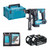 Makita DHR171Z 18V LXT Brushless 17mm SDS+ Rotary Hammer with 2x 4.0Ah Batteries, Charger and Makpac Carry Case