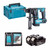 Makita DHR171Z 18V LXT Brushless 17mm SDS+ Rotary Hammer with 2x 5.0Ah Batteries, Charger and Makpac Carry Case