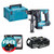 Makita DHR171Z 18V LXT Brushless 17mm SDS+ Rotary Hammer with 2x 6.0Ah Batteries, Charger and Makpac Carry Case