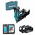 Makita DBN900ZK 18V Framing Nailer LXT with 2x 6.0Ah Batteries, Charger and Makpac Carry Case