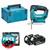 Makita DJV186Z LXT 18V Cordless Jigsaw with 2x 6.0Ah Batteries, Charger and Makpac Carry Case