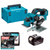 Makita DKP181Z LXT 18V Brushless 82mm Planer with 1x 5.0Ah Battery, Charger and Makpac Carry Case