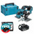 Makita DKP181Z LXT 18V Brushless 82mm Planer with 1x 6.0Ah Battery, Charger and Makpac Carry Case