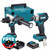 Makita DLX2566TJ 18V LXT Combo Kit with 2x 5.0Ah Batteries and Charger