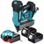 Makita DBN501ZJ 18V LXT Brad Nailer with 2x 4.0Ah Batteries and Charger