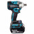 Makita DTW301Z 18V LXT Brushless 1/2" Impact Wrench with 1x 3.0Ah Battery, Charger and Makpac 3 Case
