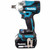 Makita DTW301Z 18V LXT Brushless 1/2" Impact Wrench with 2x 4.0Ah Batteries, Charger and Makpac 3 Case