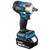 Makita DTW301Z 18V LXT Brushless 1/2" Impact Wrench with 1x 5.0Ah Battery, Charger and Makpac 3 Case