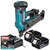 Makita DBN640ZK 18V LXT PPN Metal Connect Nail Gun with 2x 4.0Ah Batteries and Charger