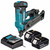 Makita DBN640ZK 18V LXT PPN Metal Connect Nail Gun with 2x 4.0Ah Batteries and Charger