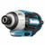Makita DTD201Z 18V LXT Impact Driver with 1x 3.0Ah Battery, Charger and Makpac 3 Case