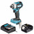 Makita DTD201Z 18V LXT Impact Driver with 1x 4.0Ah Battery, Charger and Makpac 3 Case