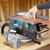 Makita LH001GZ 40V Max XGT Brushless Table Top Mitre Saw with 1x 5.0Ah Battery and Charger