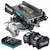 Makita LH001GZ 40V Max XGT Brushless Table Top Mitre Saw with 2x 5.0Ah Batteries and Charger