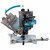 Makita LH001GZ 40V Max XGT Brushless Table Top Mitre Saw with 2x 8.0Ah Batteries and Charger