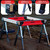 Excel 6288 Steel Sawhorse Heavy Duty Adjustable Legs Twin Pack 1178kg Capacity