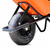 Excel 30372 Heavy Duty Wheelbarrow with 100L HDPE Tray