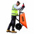 Excel 30372 Heavy Duty Wheelbarrow with 100L HDPE Tray