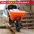 Excel 30372 Heavy Duty Wheelbarrow with 100L HDPE Tray