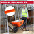 Excel 30372 Heavy Duty Wheelbarrow with 100L HDPE Tray