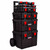 Excel 32121 6-in-1 Modular Toolbox Storage System 75kg Capacity IP65 Rated