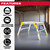 Excel 7946 Heavy Duty Aluminium Platform Work Bench Folding Hop Up 600mm x 600mm