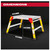 Excel 7521 Fibreglass Work Bench Platform Heavy Duty Folding Hop Up 600mm x 600mm