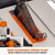 Evolution R255TBLX+ Next Generation 255mm Jobsite Table Saw with Stand, Angled Dust Extraction Port & Metal Throat Plate 1800W 230V